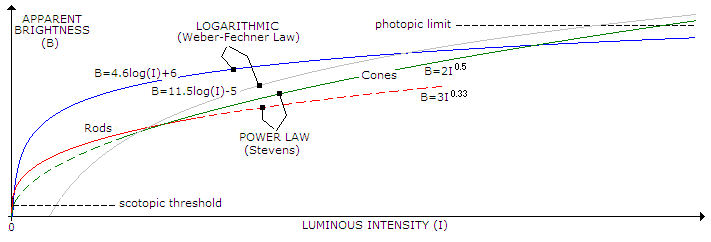 Weber-Fechner&rsquo;s Law and Stevens&rsquo; Power Law