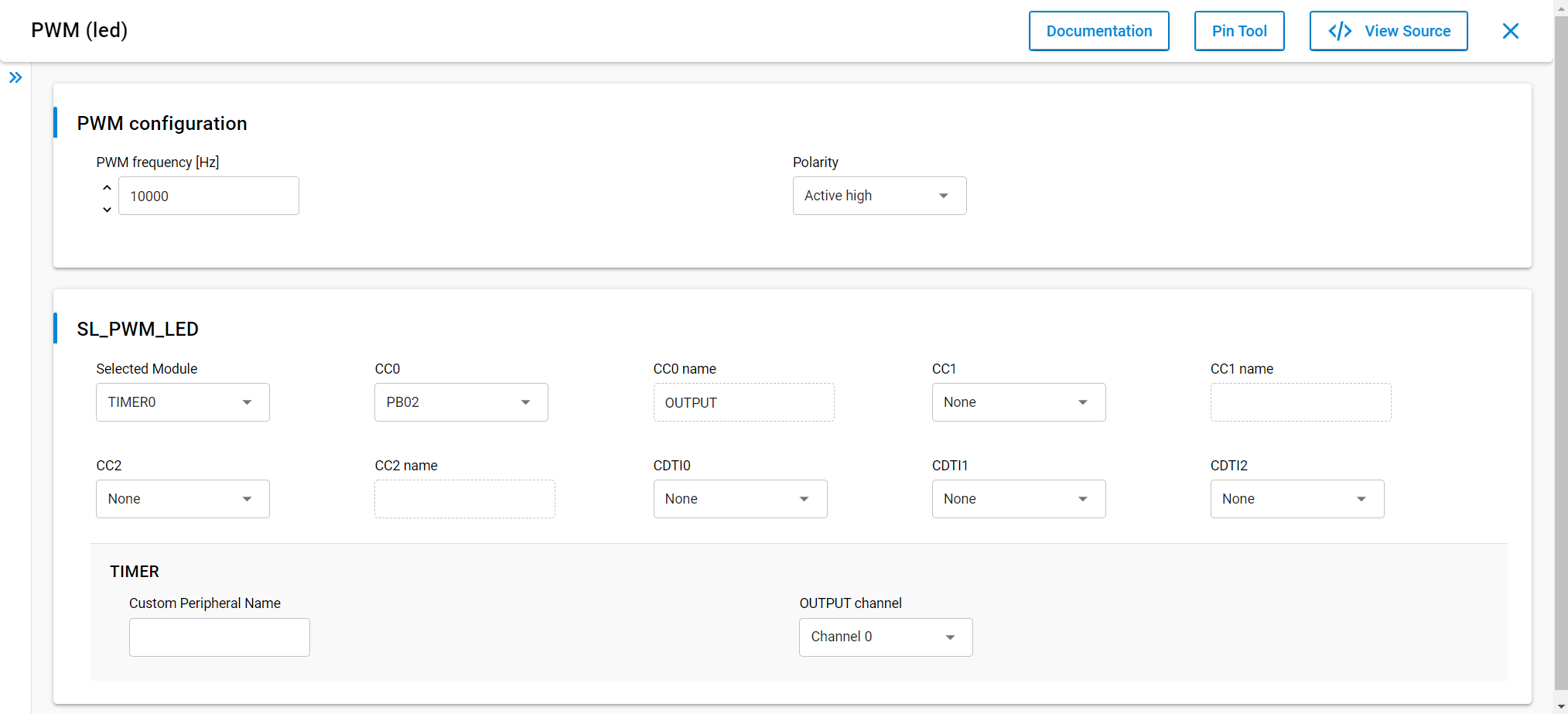 PWM Config